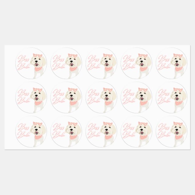 Honey Boo Boss Babe Labels (Sheet)