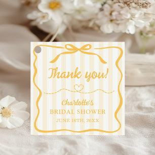 Honey Bridal Shower Favour Tags