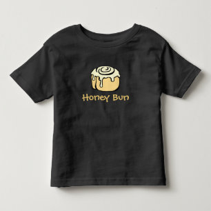 Honey Bun Boy or Girl Funny Cute Simple Modern Toddler T-shirt
