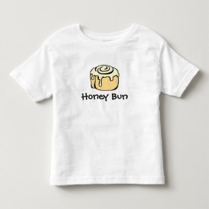 Honey Bun Boy or Girl Funny Cute Simple Modern Toddler T-shirt