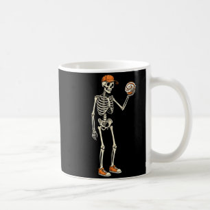 Honey Bun Skeleton Halloween Funny for Men Boys Coffee Mug