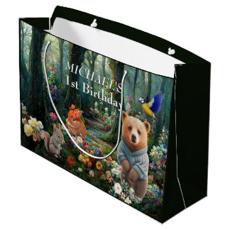 Honey Bunny and Boo Bear Large Gift Bag