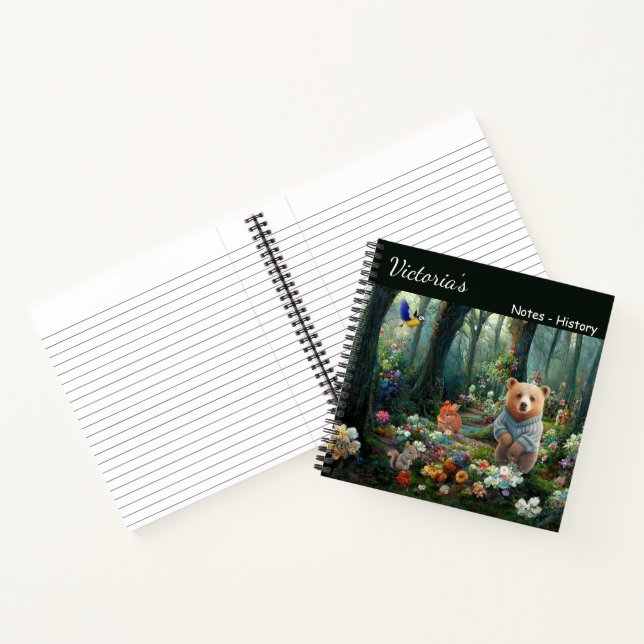 Honey Bunny and Boo Bear  Notebook (Inside)