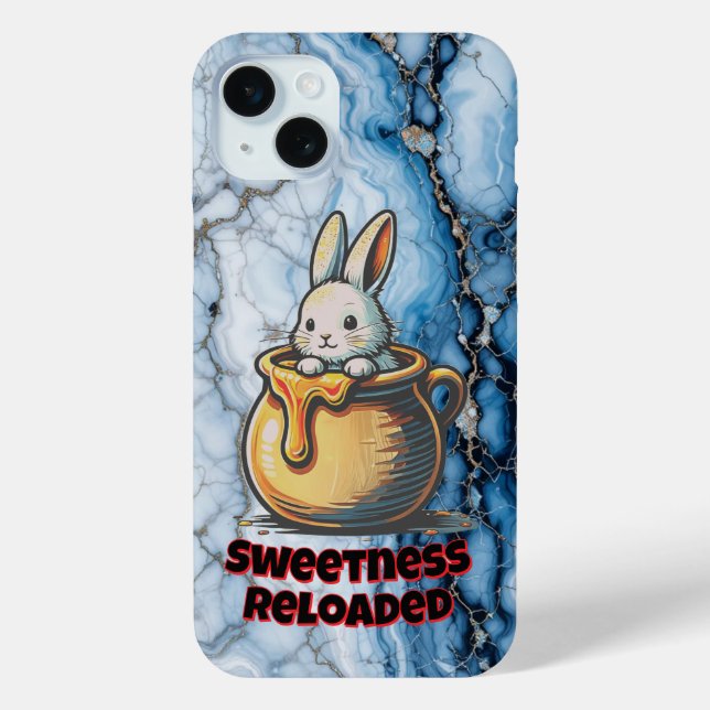 Honey Bunny iPhone / iPad case (Back)