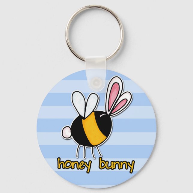 honey bunny keychain (Front)