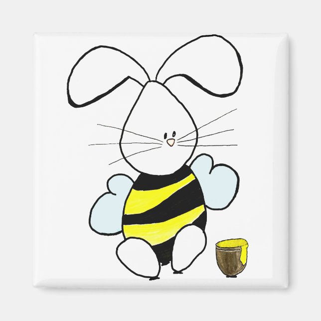 Honey Bunny Magnet (Front)