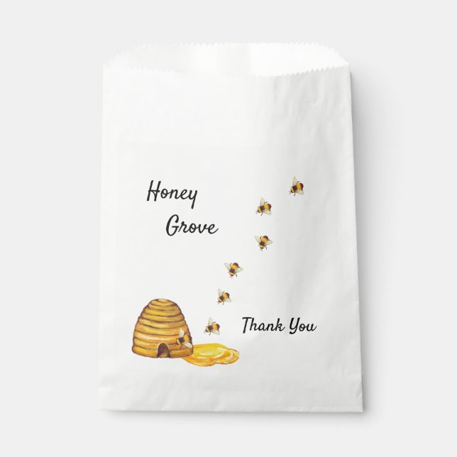 Honey Business Favour Bags (Front)