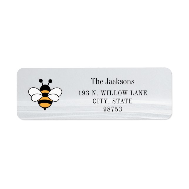 Honey Business Return Address Label (Front)