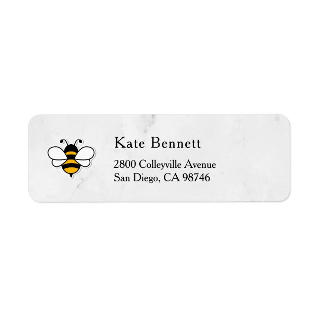 Honey Business  Return Address Label (Front)