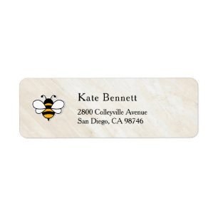 Honey Business  Return Address Label