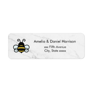 Honey Business Return Address Label