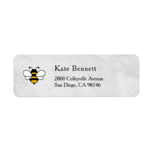 Honey Business  Return Address Label