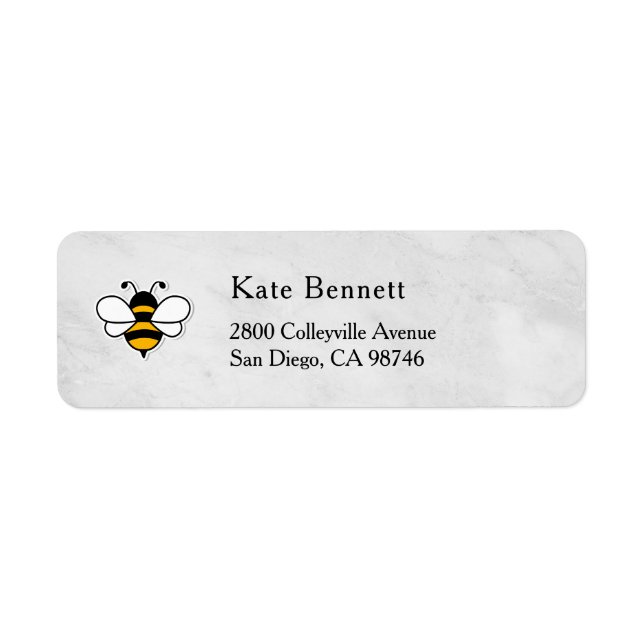 Honey Business  Return Address Label (Front)