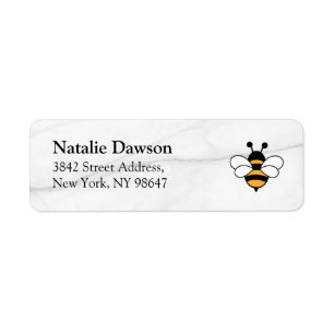 Honey Business Return Address Label