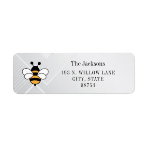 Honey Business Return Address Label