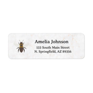 Honey Business  Return Address Label