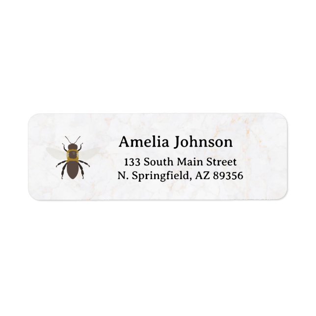 Honey Business  Return Address Label (Front)
