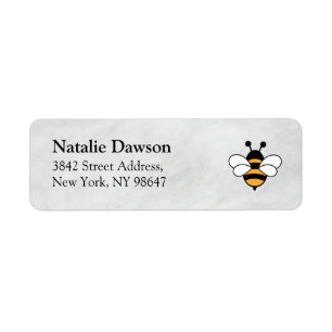 Honey Business Return Address Label