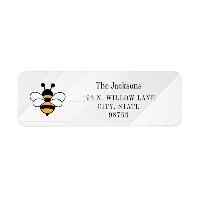 Honey Business Return Address Label (Front)