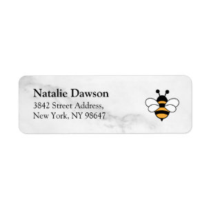 Honey Business Return Address Label