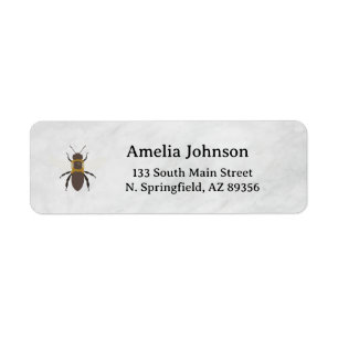 Honey Business  Return Address Label