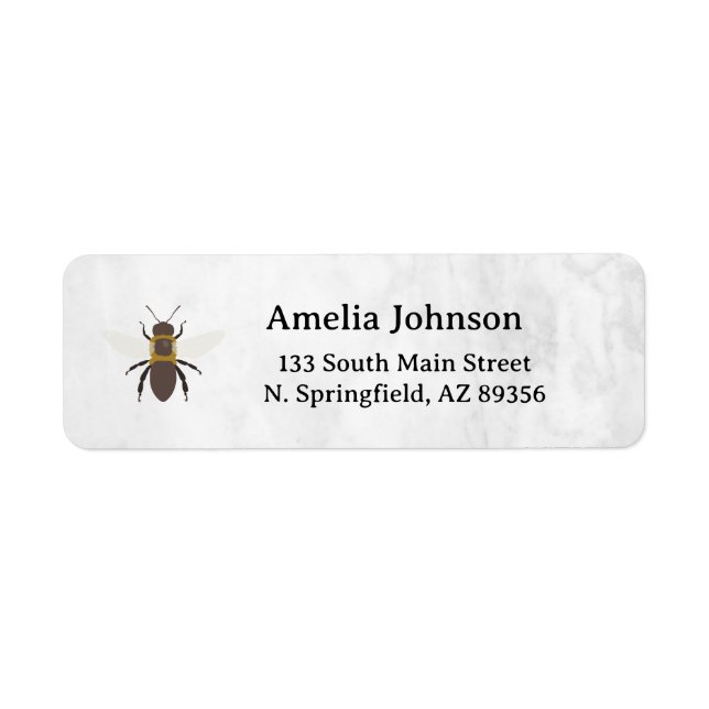 Honey Business  Return Address Label (Front)
