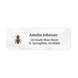 Honey Business  Return Address Label