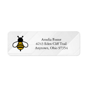 Honey Business Return Address Label