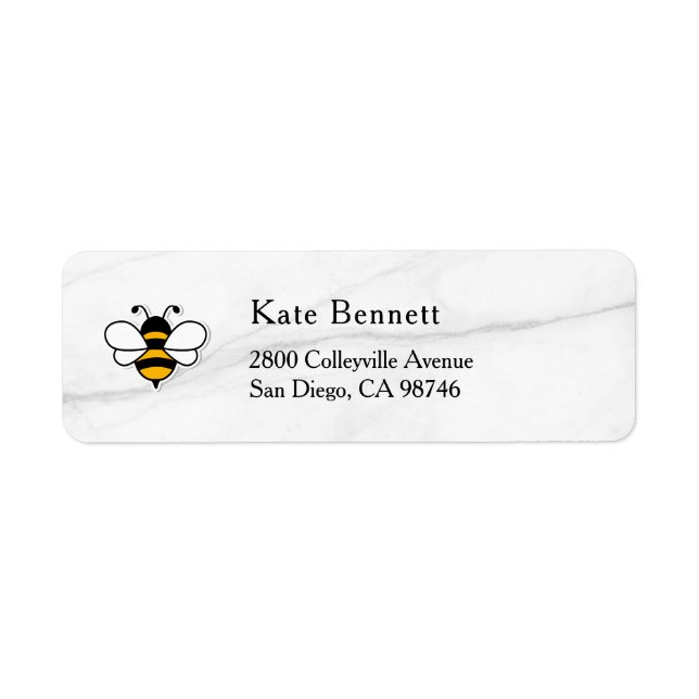 Honey Business  Return Address Label (Front)