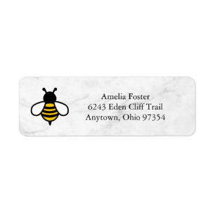 Honey Business Return Address Label
