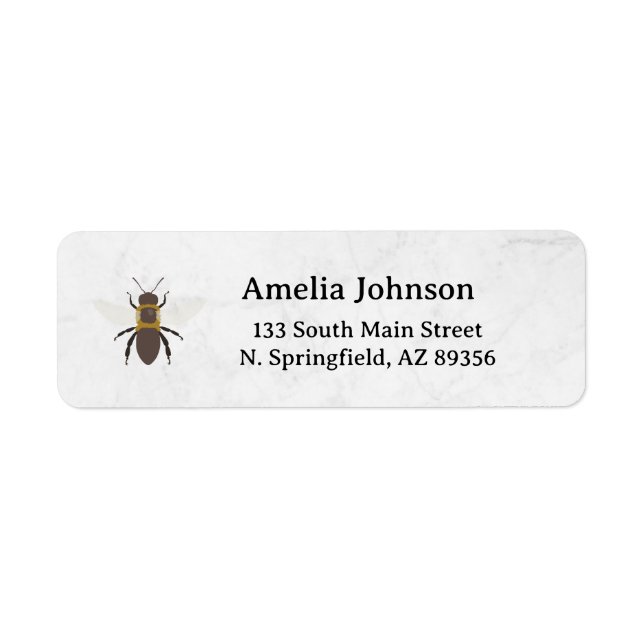 Honey Business  Return Address Label (Front)