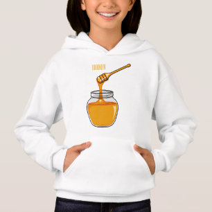 Honey cartoon illustration 