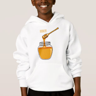 Honey cartoon illustration