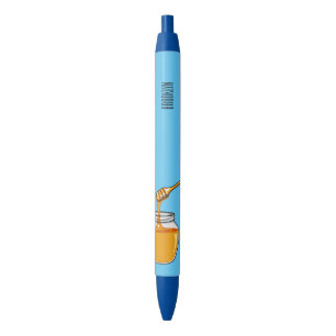 Honey cartoon illustration black ink pen