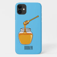 Honey cartoon illustration