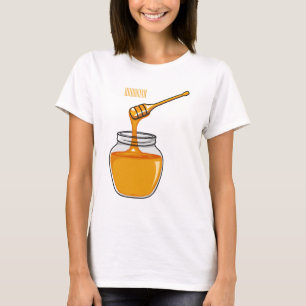 Honey cartoon illustration  T-Shirt