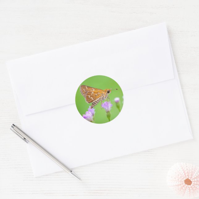 Honey Collector Classic Round Sticker (Envelope)