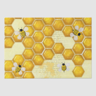 Honey Comb 3D Whimsey Tissue Paper