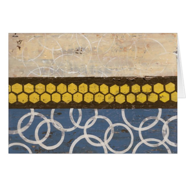 Honey Comb Abstract I (Front Horizontal)