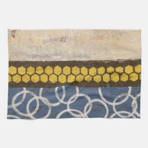 Honey Comb Abstract I Kitchen Towel
