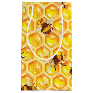 Honey Comb Gift Box Small Gift Bag