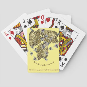 "Honey-Comb" Playing Cards