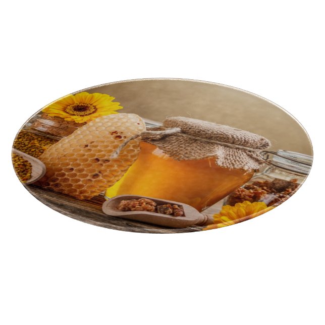 Honey Cutting Board (Corner)