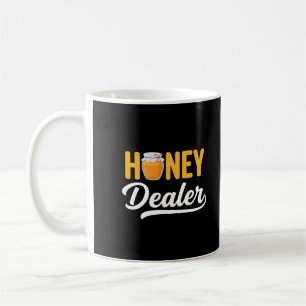Honey Dealer Beekeeper Honeycomb Beekeeping Queen  Coffee Mug
