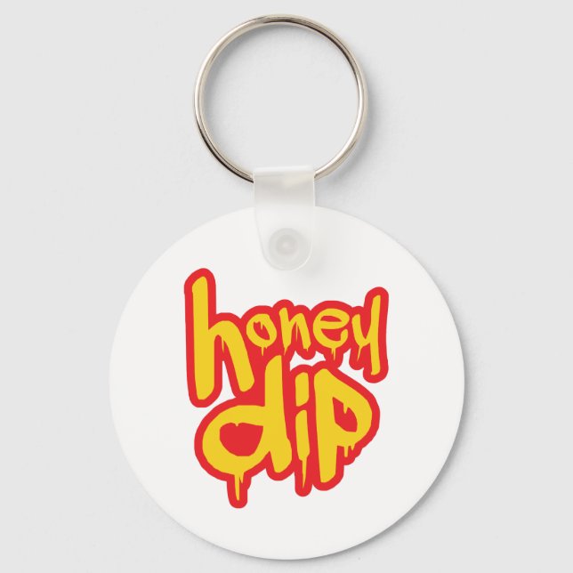 honey dip keychain (Front)