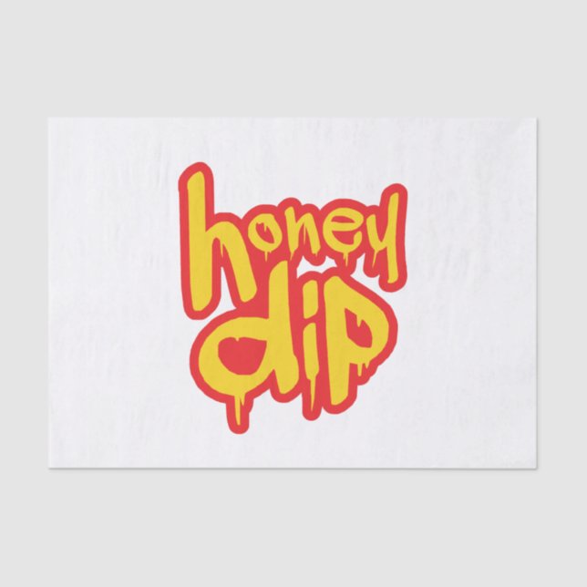 honey dip tissue paper (Front)