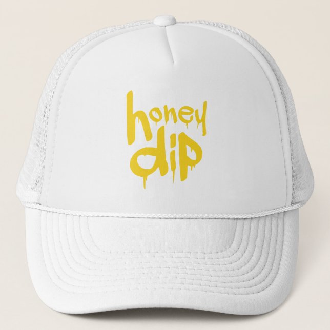 honey dip trucker hat (Front)