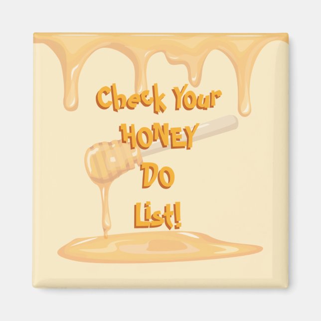 Honey Do List Magnet (Front)