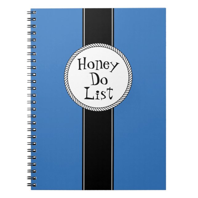Honey Do List Modern Handyman Notebook (Front)