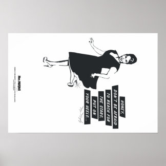 Honey, don't be afraid to reach for the stars... poster